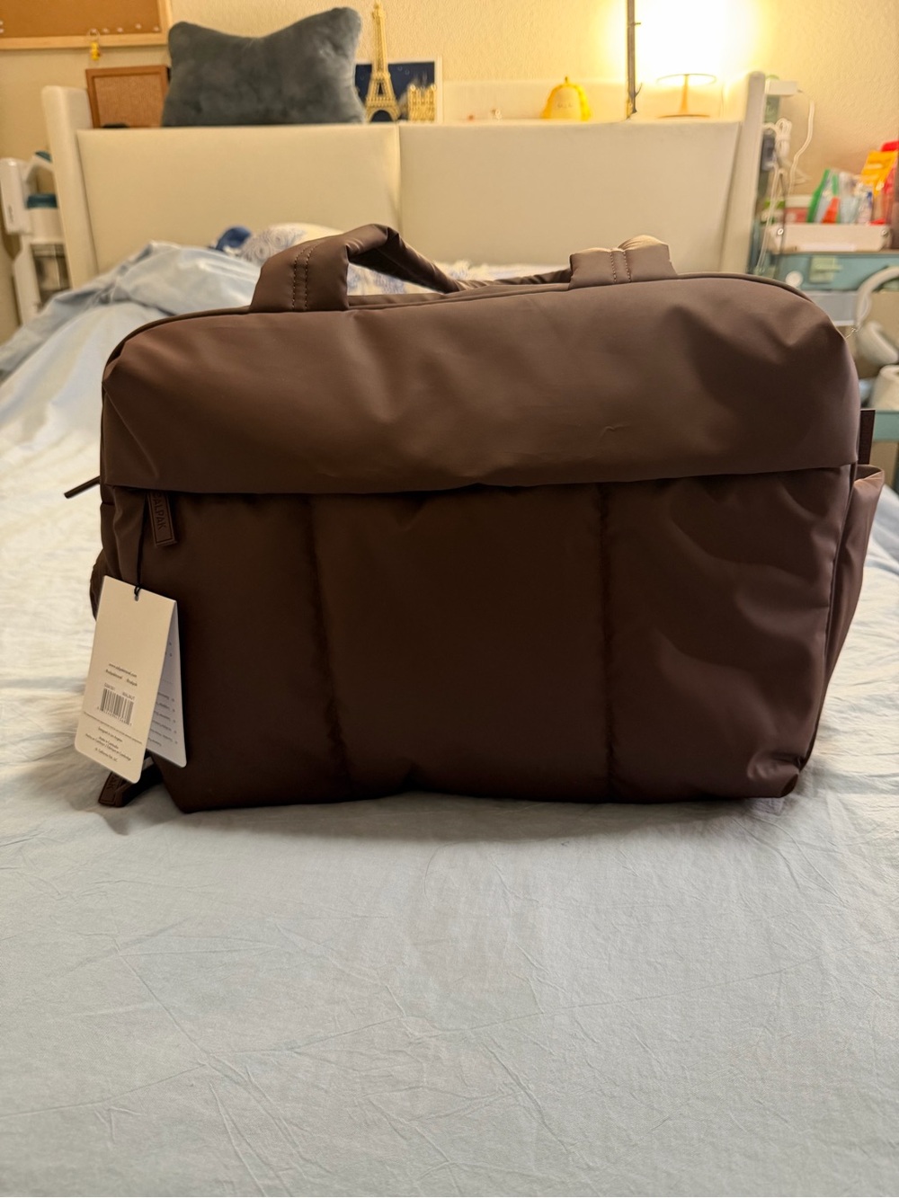 Calpak Luka Duffel in Walnut